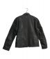 G-STAR RAW (ジースターロゥ) MOTAC-0 BIKER JKT PUレザーライダースジャケット　D12208-5335-6484 ブラック サイズ:S：7000円