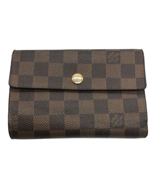 LOUIS VUITTON（ルイ ヴィトン）LOUIS VUITTON (ルイ ヴィトン) 2つ折り財布　ダミエ　ポルトフォイユ・アレクサンドラ　N63067 サイズ:-の古着・服飾アイテム