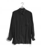 s'yteサイト）の古着「Loan Cut off Regular Collar Shirt　US-B09-200」｜ブラック