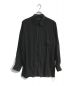 s'yte（サイト）の古着「Loan Cut off Regular Collar Shirt　US-B09-200」｜ブラック