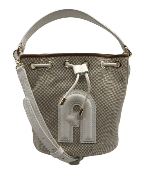 FURLA（フルラ）FURLA (フルラ) CLIO MINI 2way bag WB00588 ホワイト サイズ:-の古着・服飾アイテム