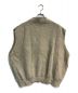 UNUSED (アンユーズド) V-NECK KNIT VEST ベージュ サイズ:2：13000円