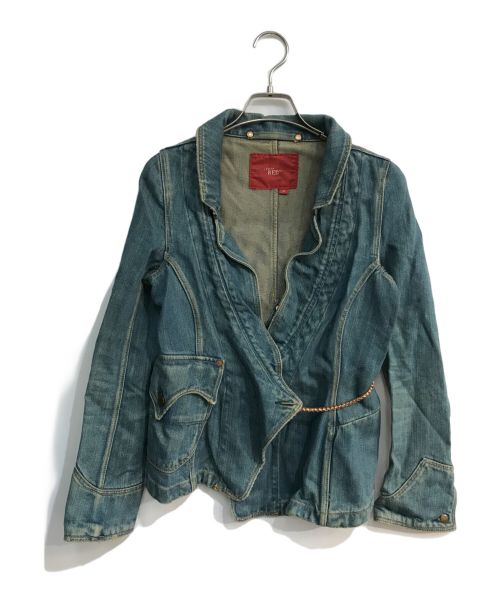 LEVI'S RED（リーバイス レッド）LEVI'S RED (リーバイス レッド) チェーンデザインデニムジャケット　マルジェラ期 インディゴ サイズ:XSの古着・服飾アイテム