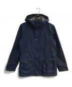 Barbourバブアー）の古着「HOODED BEDALE SL　1802163」｜ネイビー