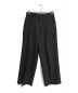 stein（シュタイン）の古着「LONG WIDE TROUSERS　 24SS　ST.800」｜ブラック