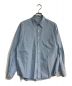 AURALEE（オーラリー）の古着「WASHED FINX TWILL BIG SHIRT　A24SS02TN」｜ブルー２