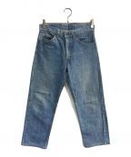 LEVI'Sリーバイス）の古着「80'S ヴィンテージ デニムパンツ　オレンジタブ 79年製 ボタン裏8 　20505-0217」｜ライトインディゴ