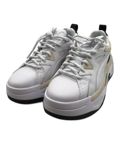 PUMA（プーマ）PUMA (プーマ) PUMA BLSTR WWNS PUMA WHITE-ALPINE SNOW 395276-01 ホワイト サイズ:23.5cmの古着・服飾アイテム