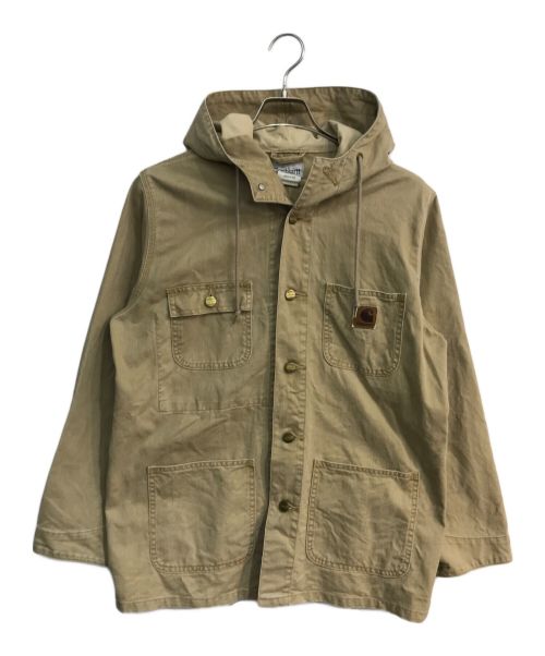 CarHartt（カーハート）CarHartt (カーハート) フーデットカバーオール　00208-0314 ブラウン サイズ:Mの古着・服飾アイテム