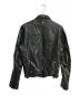 GOLDEN GOOSE (ゴールデングース) レザージャケット　G22U532 ブラック サイズ:XS：10000円