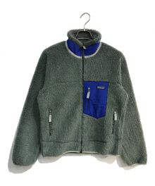 Patagonia（パタゴニア）の古着「メンズ・クラシック・レトロX・ジャケット　23056」｜グリーン×ブルー