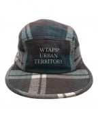 WTAPSダブルタップス）の古着「ジェットキャップ T-5 01 / CAP / COTTON. FLANNEL　241HCDT-HT01」｜マルチカラー