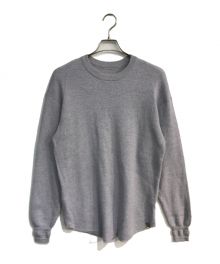 is-ness（イズネス）の古着「EXTRA FINE MERINO WOOL THERMAL T-SHIRT　1003AWCS01」｜グレー