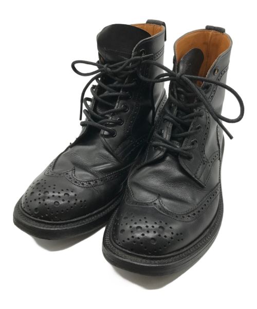 Tricker's（トリッカーズ）Tricker's (トリッカーズ) カントリーブーツ ブラック サイズ:5の古着・服飾アイテム