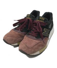 NEW BALANCE（ニューバランス）の古着「ローカットスニーカー　	USA製 　M998NYM」｜ブラック