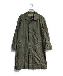 Burberry's（バーバリーズ）の古着「ステンカラーコート　BAA51-952-04」｜グリーン