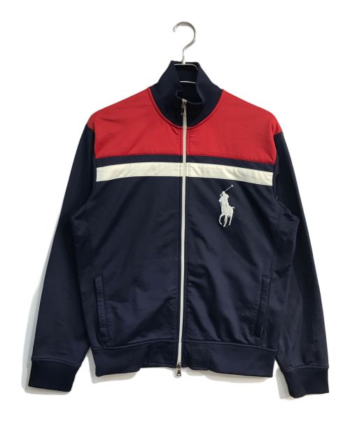 POLO RALPH LAUREN（ポロ・ラルフローレン）POLO RALPH LAUREN (ポロ・ラルフローレン) トラックジャケット ネイビー サイズ:Mの古着・服飾アイテム