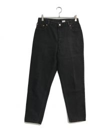 LEVI'S（リーバイス）の古着「550 テーパード ブラックデニムパンツ　	90s　15551-0260」｜ブラック