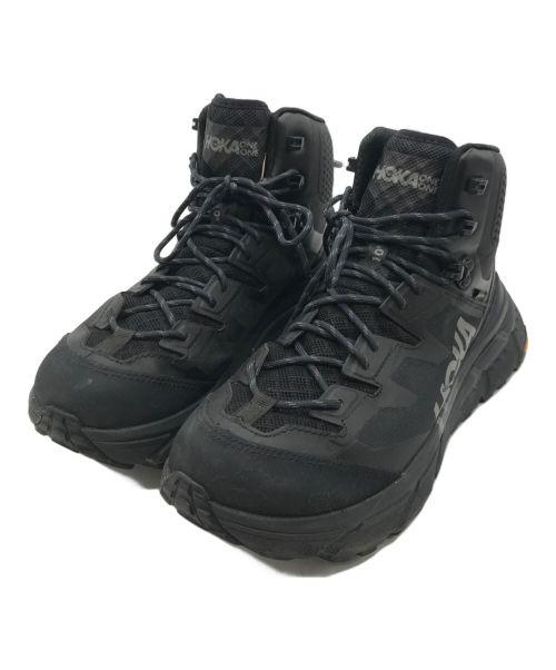 HOKAONEONE（ホカオネオネ）HOKAONEONE (ホカオネオネ) TENNINE HIKE GORE-TEX　1113510BDGGR ブラック サイズ:27cmの古着・服飾アイテム