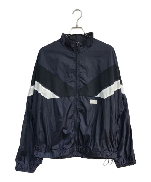 stein（シュタイン）stein (シュタイン) SHIFTED TRACK JACKET　ST060 ネイビー サイズ:Lの古着・服飾アイテム