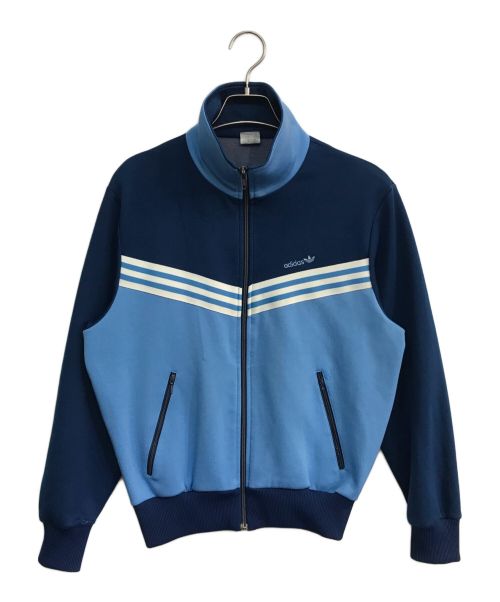 adidas（アディダス）adidas (アディダス) トラックジャケット 60s 西ドイツ製 ブルー サイズ:Sの古着・服飾アイテム