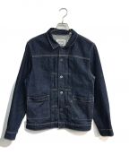 LEVI'S MADE&CRAFTEDリーバイスメイドクラフテッド）の古着「TYPE 2 WORN トラッカージャケット　28943-0022」｜インディゴ