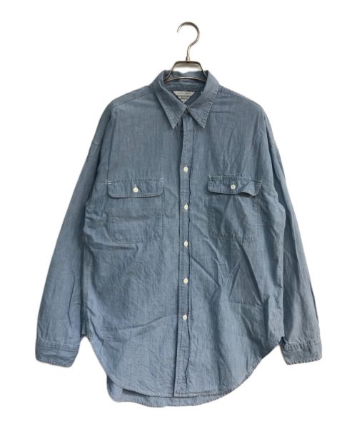 Americana（アメリカーナ）Americana (アメリカーナ) シャンブレーシャツ ブルー サイズ:-の古着・服飾アイテム