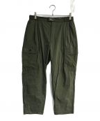 WTAPSダブルタップス）の古着「LEZ / 6P / TROUSERS / NYLON. RIPSTOP. DOT SIGHT　241CWDT-PTM02」｜カーキ