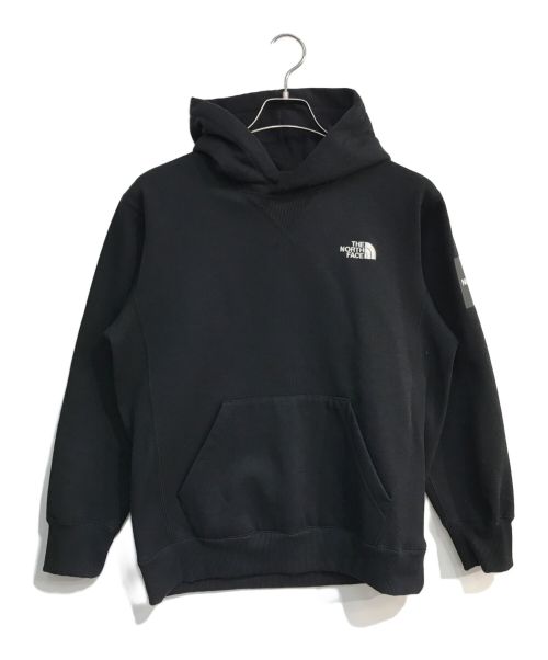 THE NORTH FACE（ザ ノース フェイス）THE NORTH FACE (ザ ノース フェイス) スクエアロゴフーディー　NT61835 ブラック サイズ:Mの古着・服飾アイテム