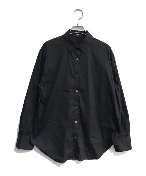 theory（セオリー）theory (セオリー) Wealth BF Shirt　014308209 ブラック サイズ:Sの古着・服飾アイテム