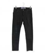 JACOB COHENヤコブコーエン）の古着「Slim Fit Bard Jeans Black」｜ブラック