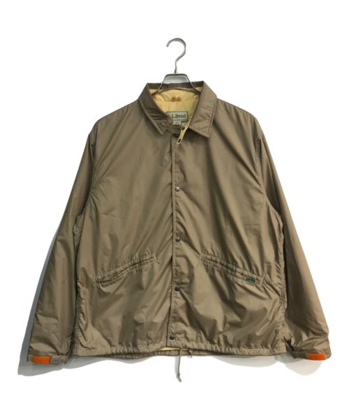 L.L.Bean（エルエルビーン）L.L.Bean (エルエルビーン) Bean’s Lined Coach Jacket　3175-1021 ベージュ サイズ:Lの古着・服飾アイテム