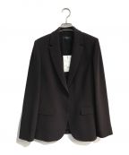 theoryセオリー）の古着「Admiral Crepe Staple Blazer B 014304101」｜ブラウン