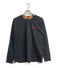 BURBERRY（バーバリー）の古着「クルーネックカットソー　8091045」｜ブラック