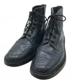 Tricker's×SOPHNET.トリッカーズ×ソフネット）の古着「IN ZIP COUNTRY BOOTS　M7143」｜ネイビー