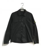 STONE ISLANDストーンアイランド）の古着「SUPIMA COTTON TWILL STRETCH TC JACKET　801510210」｜ブラック