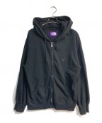 THE NORTHFACE PURPLELABELザ・ノースフェイス パープルレーベル）の古着「Front Zip Hoodie　NT6305N」｜ブラック