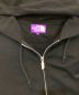 中古・古着 THE NORTHFACE PURPLELABEL (ザ・ノースフェイス パープルレーベル) Front Zip Hoodie　NT6305N ブラック サイズ:L：7000円