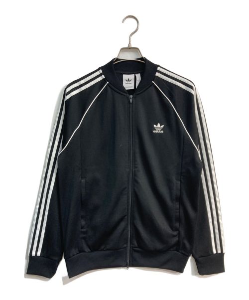 adidas（アディダス）adidas (アディダス) トラックジャケット　CW1256 ブラック サイズ:Lの古着・服飾アイテム