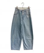 MM6 Maison Margielaエムエムシックス メゾンマルジェラ）の古着「high waist denim　16SS　S52KA0074」｜インディゴ