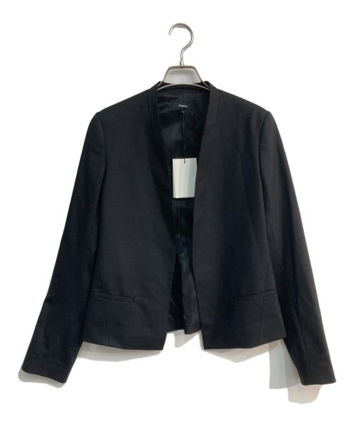 theory（セオリー）theory (セオリー) TAILOR4 CLEAN BLAZER　 24年モデル　10-3104101-050-702 ブラック サイズ:2 未使用品の古着・服飾アイテム