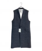 YLEVEイレーヴ）の古着「SHETLAND WOOL TWEED N/S JK　168-3225097」｜グレー