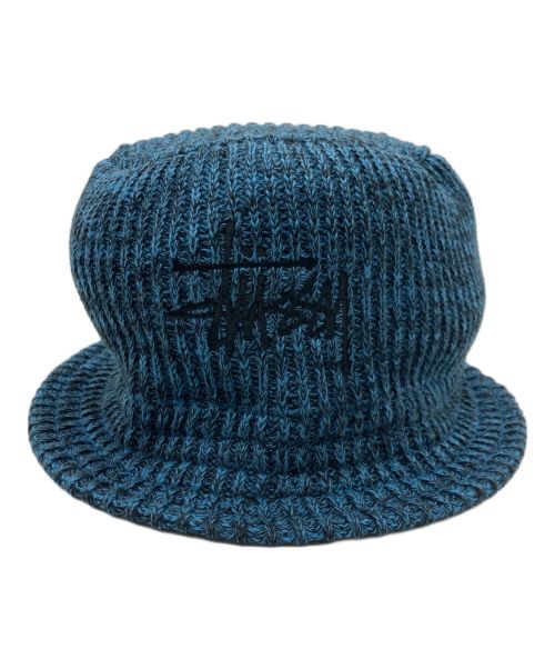 stussy（ステューシー）stussy (ステューシー) BUCKET MULTI KNIT　24F1321218 ブルー サイズ:- 未使用品の古着・服飾アイテム