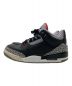 NIKE (ナイキ) AIR JORDAN 3 RETRO OG 854262-001 ブラック×グレー サイズ:27cm：10000円