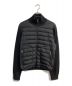 MONCLER（モンクレール）の古着「MAGLIONE TRICOT CARDIGAN 	2018 　D20919412700」｜ブラック