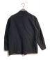 ISSEY MIYAKE MEN (イッセイミヤケメン) シルク ネップ ツイード 2B テーラード ジャケット　ME03FD072 ブラック サイズ:2：15000円