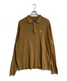 stussy（ステューシー）の古着「LS RIB POLO　1140311」｜ブラウン