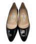 中古・古着 Manolo Blahnik (マノロブラニク) LISTONYエナメルパンプス　220-0647-0002 ブラック サイズ:37：35000円