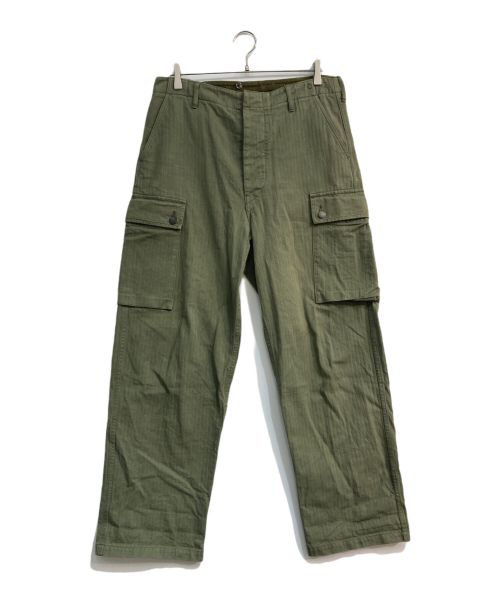 NIGEL CABOURN（ナイジェルケーボン）NIGEL CABOURN (ナイジェルケーボン) 5 POCKET MONKEY PANT　8038-00-50005 オリーブ サイズ:34の古着・服飾アイテム