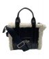 MARC JACOBS (マークジェイコブス) クリンクルレザー 2WAYバッグ　H071L01RE21 005 ブラック×ホワイト サイズ:-：15000円